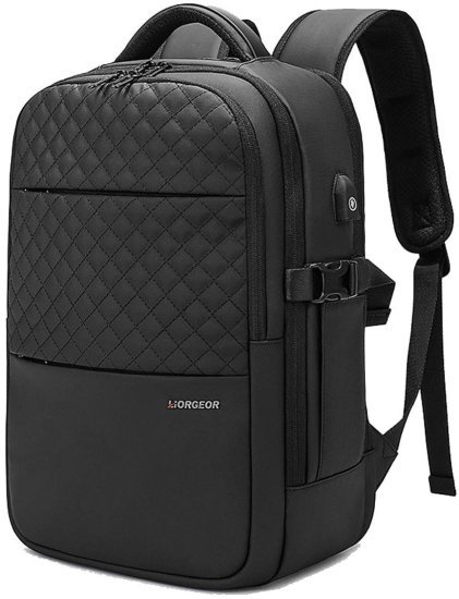 תיק גב למחשב נייד בגודל 16 אינץ’ דגם The Cometon Max מבית Camel Mountain - צבע שחור