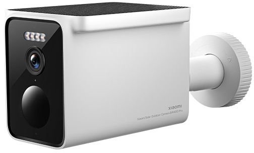 מצלמת אבטחה חיצונית סולארית Xiaomi BW400 Pro 2.5K - צבע לבן - שנה אחריות יבואן רשמי המילטון