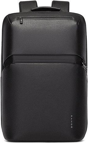 תיק גב מעור למחשב נייד בגודל 16 אינץ' דגם  The CrispHorizon Exclusive מבית Camel Mountain - צבע שחור