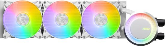 קירור נוזלי למעבד MSI MAG CORELIQUID E360 - לבן