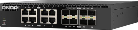 מתג לא מנוהל QNAP 8 Port 2.5G + 8 Port 10G QSW-3216R-8S8T