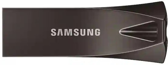 זכרון נייד Samsung BAR Plus USB 3.1 64GB - נפח 64GB - צבע אפור טיטניום