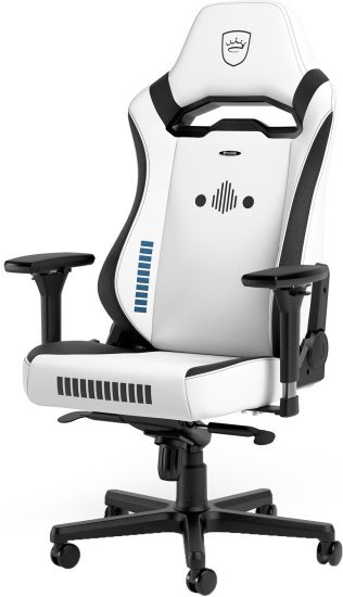 כיסא גיימינג סדרת Hero ST דגם Star Wars - Stormtrooper מבית Noblechairs - מהדורה מיוחדת  - צבע לבן