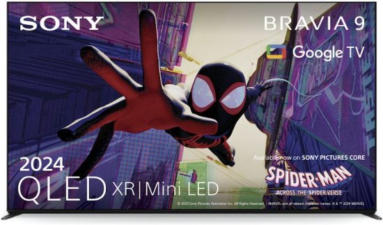 טלוויזיה חכמה Sony Bravia Series 9 QLED XR Mini LED 75'' Google TV 4K HDR K75XR90PAEP - שנה אחריות יבואן רשמי על ידי ישפאר