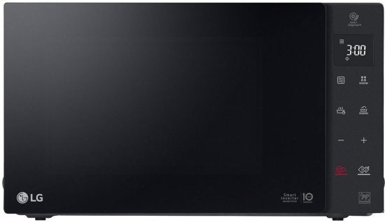 מיקרוגל דיגיטלי 25 ליטר LG MS2535GIS Smart Inverter 1000W - צבע שחור