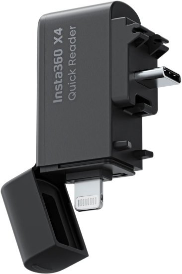 קורא קבצים מהיר למצלמת Insta360 X4