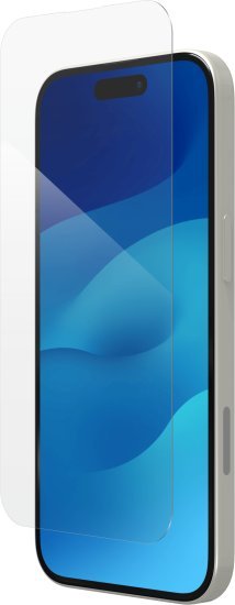 מגן מסך מזכוכית מחוסמת דגם Elite ל-Apple  iPhone 15 / iPhone 16 מבית Zagg