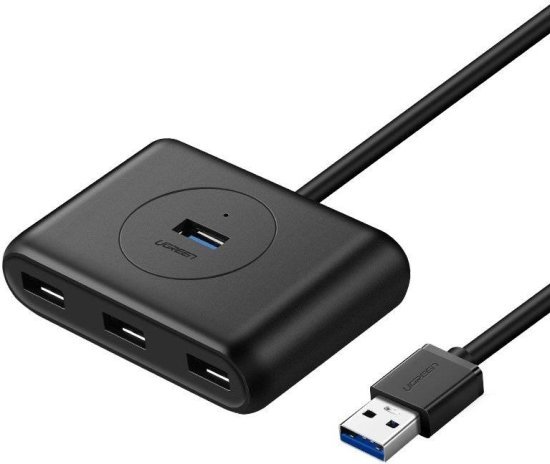 תחנת עגינה 4 חיבורים ב-1 UGREEN USB 3.0