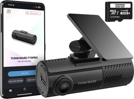 מצלמת דרך קדמית לרכב Thinkware F70 PRO WiFi FHD