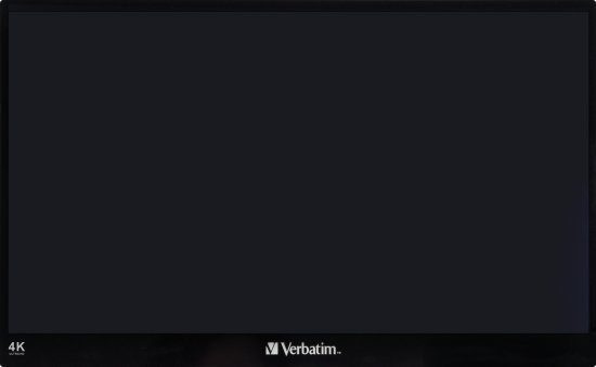 מסך נייד Verbatim Portable Touchscreen Monitor 17.3 Inch UHD 4K