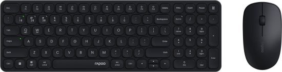 סט מקלדת ועכבר אלחוטיים 9320MB E.H - צבע שחור - שפה עברית / אנגלית