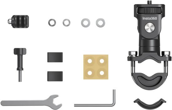 תושבת מוט סלפי לזנב אופנוע לצילום בגוף שלישי Insta360