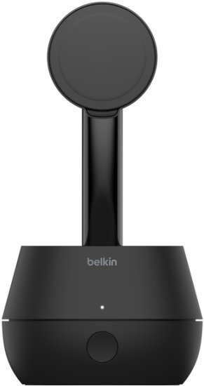 מעמד טעינה אלחוטי שולחני MagSafe ל-Belkin DockKit Auto-Tracking Pro iPhone עם חיישן מעקב תנועה 'לולוגינג' 360° - צבע שחור