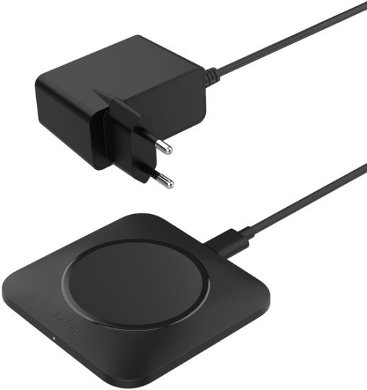 משטח טעינה אלחוטית Belkin BoostCharge Pro Easy Align 15W - צבע שחור
