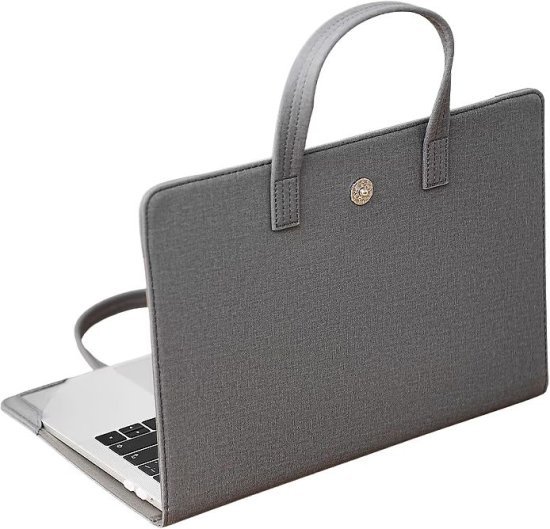 תיק כיסוי למחשב נייד בגודל 16 אינץ’ דגם The Nebulae Platinum מבית Camel Mountain - צבע אפור