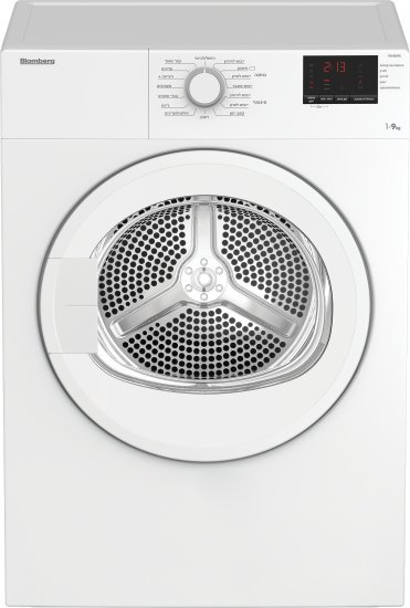 מייבש כביסה פתח חזית 9 ק''ג Blomberg TGA182PZ 2200W - צבע לבן