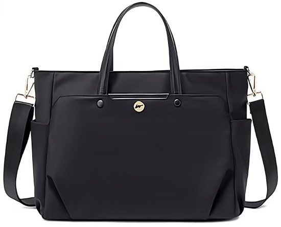 תיק צד למחשב נייד בגודל 14 אינץ’ דגם The Plutonx Elite מבית Camel Mountain - צבע שחור