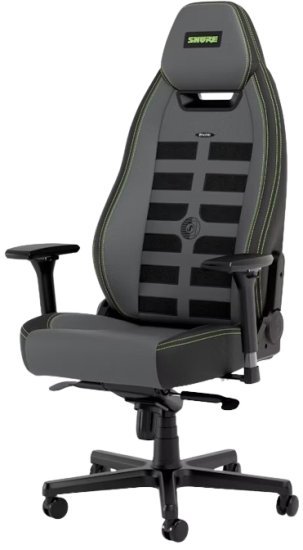 כיסא גיימינג סדרת Legend דגם Shure מבית Noblechairs - צבע שחור / ירוק