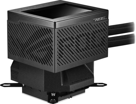 קירור נוזלי למעבד 12 ס''מ Asus ROG RYUJIN III 240 LCD Liquid CPU Cooler - צבע שחור