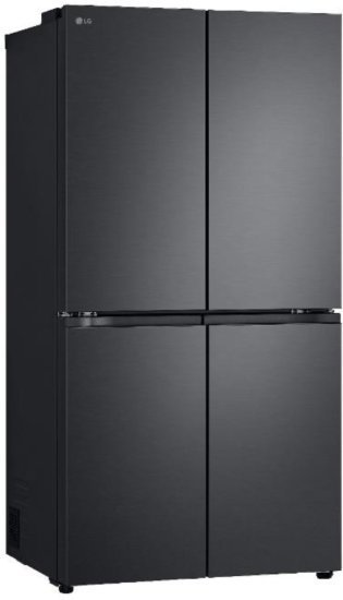 מקרר 4 דלתות מקפיא תחתון אינוורטר 665 ליטר LG GR-728B No Frost - צבע נירוסטה מושחרת