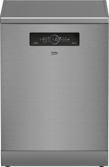 מדיח כלים רחב 15 מערכות כלים 6 תוכניות Beko BDFN-36522XQ - צבע נירוסטה
