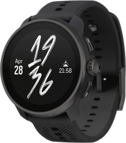 שעון ספורט חכם עם מסגרת Stainless Steel דגם Suunto Race S - צבע All Black