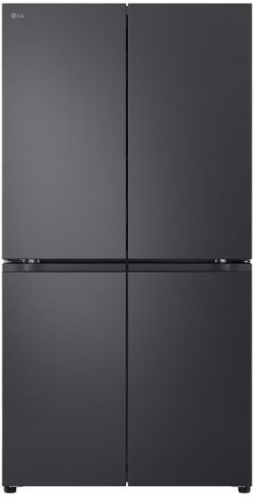 מקרר 4 דלתות אינוורטר מקפיא תחתון 870 ליטר LG GR-929B No Frost - צבע נירוסטה מושחרת