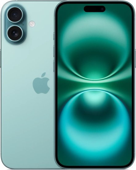 אייפון Apple iPhone 16 Plus 128GB - צבע Teal - שנה אחריות יבואן רשמי - ללא מטען וללא אוזניות