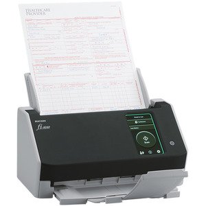 סורק מקצועי RICOH FI8040 עם מסך מגע שחור