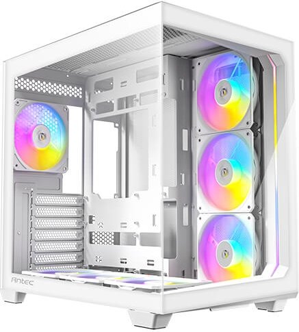 מארז מחשב ללא ספק Antec C5 ARGB ATX Mid Tower - צבע לבן