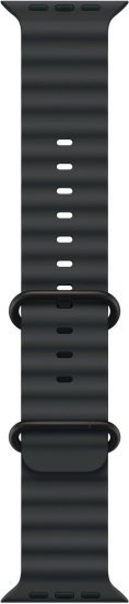 רצועת Ocean Band לשעון Apple Watch 49mm צבע Black - Black Titanium Finish - מידה One Size