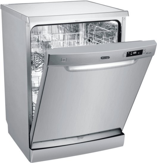 מדיח כלים רחב עומד Delonghi WMD-71S - צבע כסוף - אחריות יבואן רשמי ניופאן