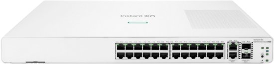מתג +HPE Aruba Instant On 1960 24-Port Gigabit with 2 port 10GBT and 2 Port SFP