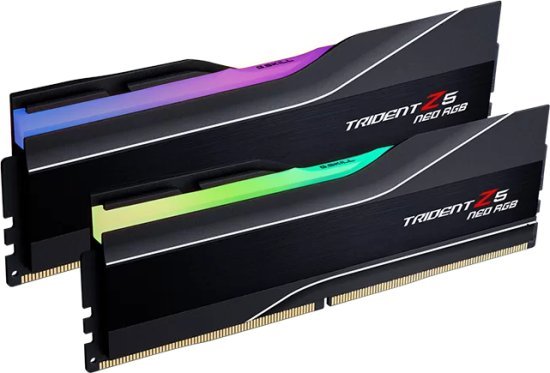 זיכרון למחשב G.Skill Trident Z5 NEO RGB 2x24GB DDR5 8000Mhz CL40 - שחור