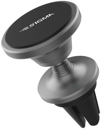 תושבת מגנטית עם תופסן למזגן הרכב Sigma SM-PH-MA3