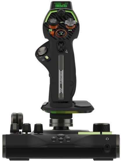 ג'ויסטיק טיסה ומצערת Turtle Beach VelocityONE Flightdeck למחשבים