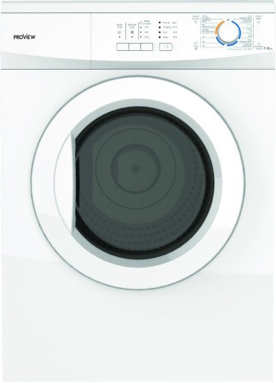 מייבש כביסה פתח חזית 7 ק''ג Proview PVDR7K-VEG 2350W - צבע לבן