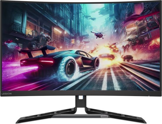 מסך מחשב קעור Lenovo Legion R32qc-30 QHD 180Hz WLED VA  31.5'' 67C8GAC1IS - שחור