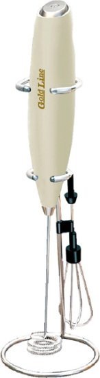 מקציף חשמלי ידני 2 ב-1 דגם ATL-8812C מבית Gold Line - צבע קרם