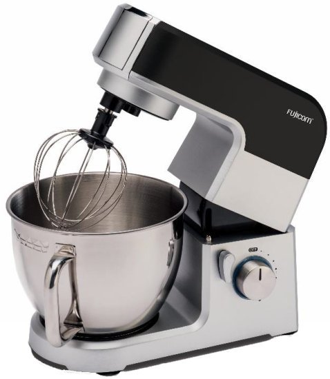 מיקסר שולחני 6 ליטר Fujicom FJ-SM1200S Pro Mix 1200W - נירוסטה / שחור