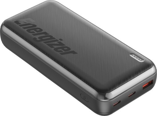 סוללת גיבוי Energizer Power Bank 20000mAh 22.5W - צבע שחור