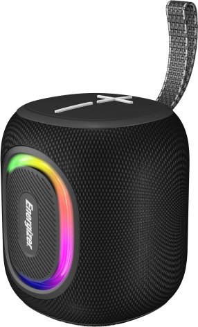 רמקול Bluetooth נייד משולב סוללת גיבוי Energizer Max - צבע שחור
