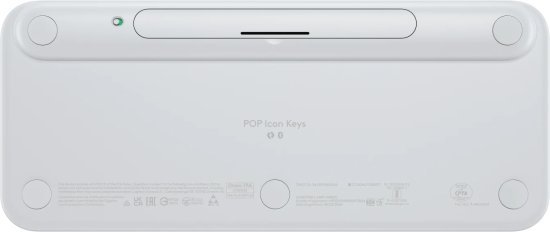 מקלדת אלחוטית Logitech POP ICON - צבע Off-White