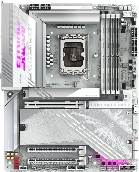 לוח אם GIGABYTE Z890 AORUS ELITE X ICE LGA 1851 DDR5