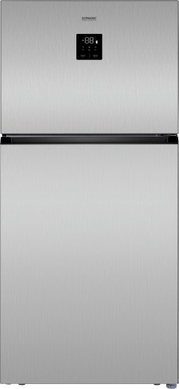 מקרר 2 דלתות מקפיא עליון אינוורטר 580 ליטר Germaine No-Frost GR-6450 - נירוסטה