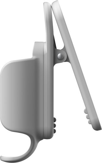 Airclip קליפס לבגדים עבור Airpods מבית Porcupine Products - צבע לבן