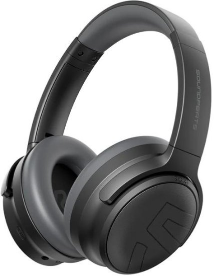 אוזניות קשת אלחוטיות עם ביטול רעשים אקטיבי SoundPEATS Space Pro - צבע שחור