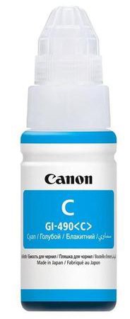 בקבוק דיו כחול מקורי Canon GI-490C