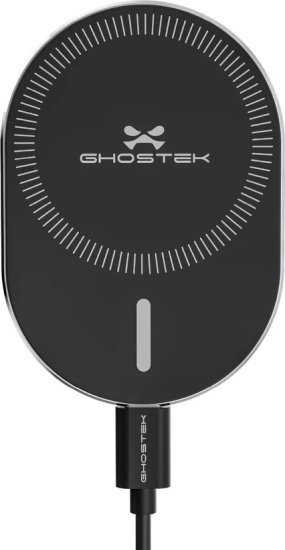 מעמד מגנטי לרכב עם טעינה אלחוטית למכשירי אייפון GHOSTEK NRGmount Magsafe 15W