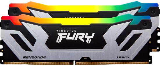 זכרון למחשב Kingston FURY Renegade RGB Silver 2x24GB DDR5 CUDIMM 8400MT / s CL40 - צבע Silver